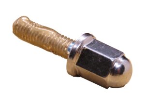 ボルトにアンチシーズグリスを塗布した状態